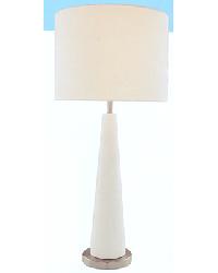 Rekha Table Lamp - White WHT